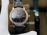 TWS Factory Audemars Piguet Jules Audemars Extra-Thin Watch Black Dial Diamond Bezel